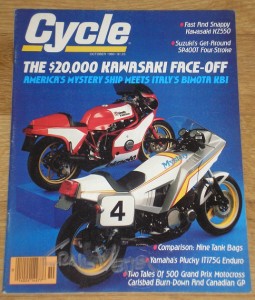 Cycle Magazine October 1980 - signed by Craig Vetter